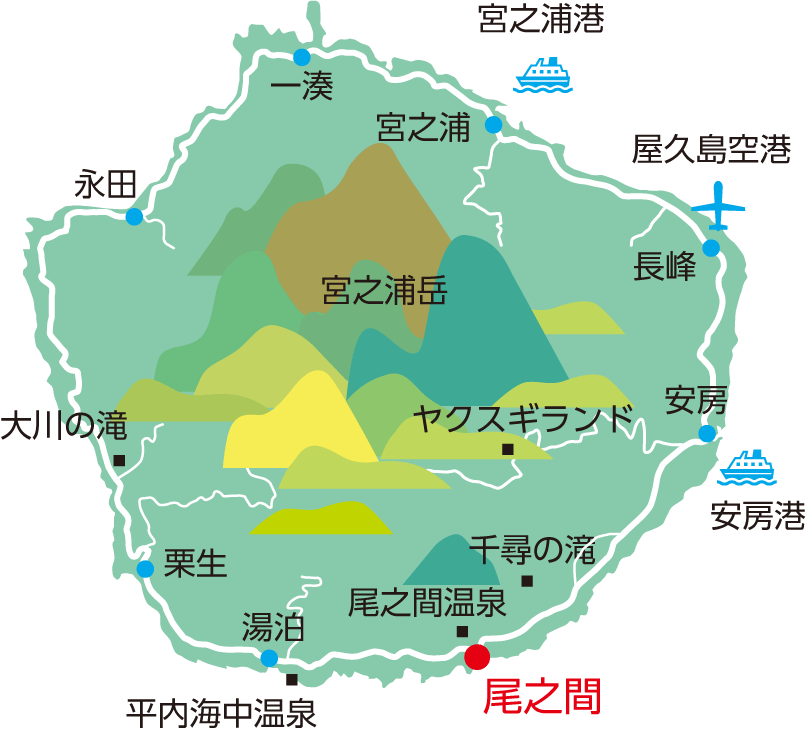 屋久島地図